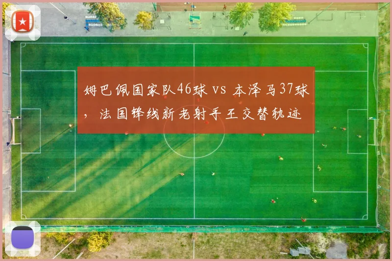 姆巴佩国家队46球 vs 本泽马37球，法国锋线新老射手王交替轨迹